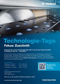 HOMAG Technologie Tage Zuschnitt