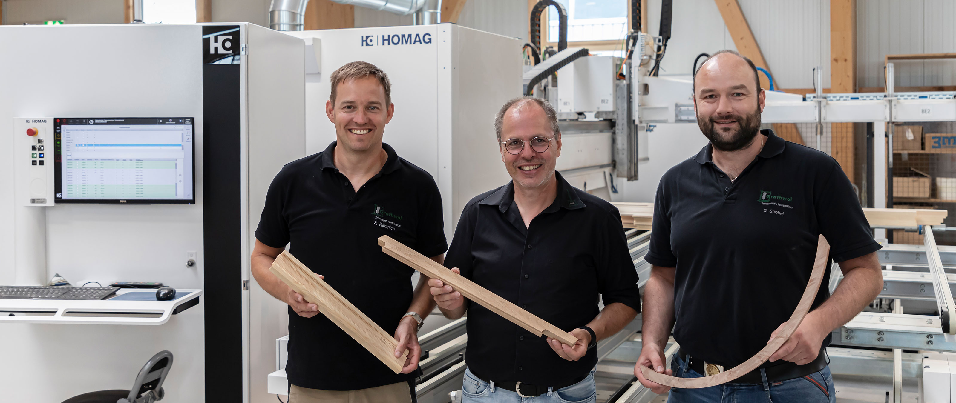 Grathwol Fensterbau - CNC Bearbeitungszentrum CENTATEQ S-800 - Team | HOMAG