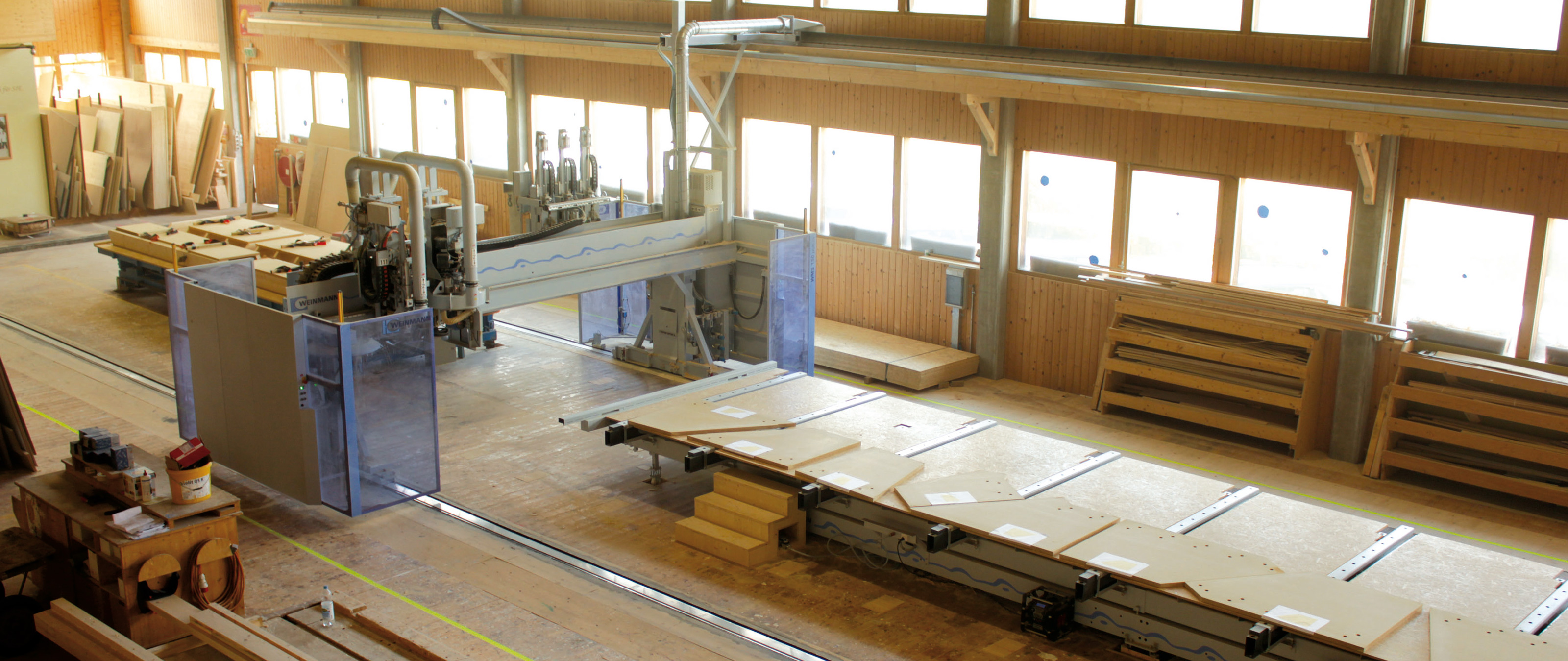 WEINMANN Timber frame houses, carpentry machines, multifunction bridge