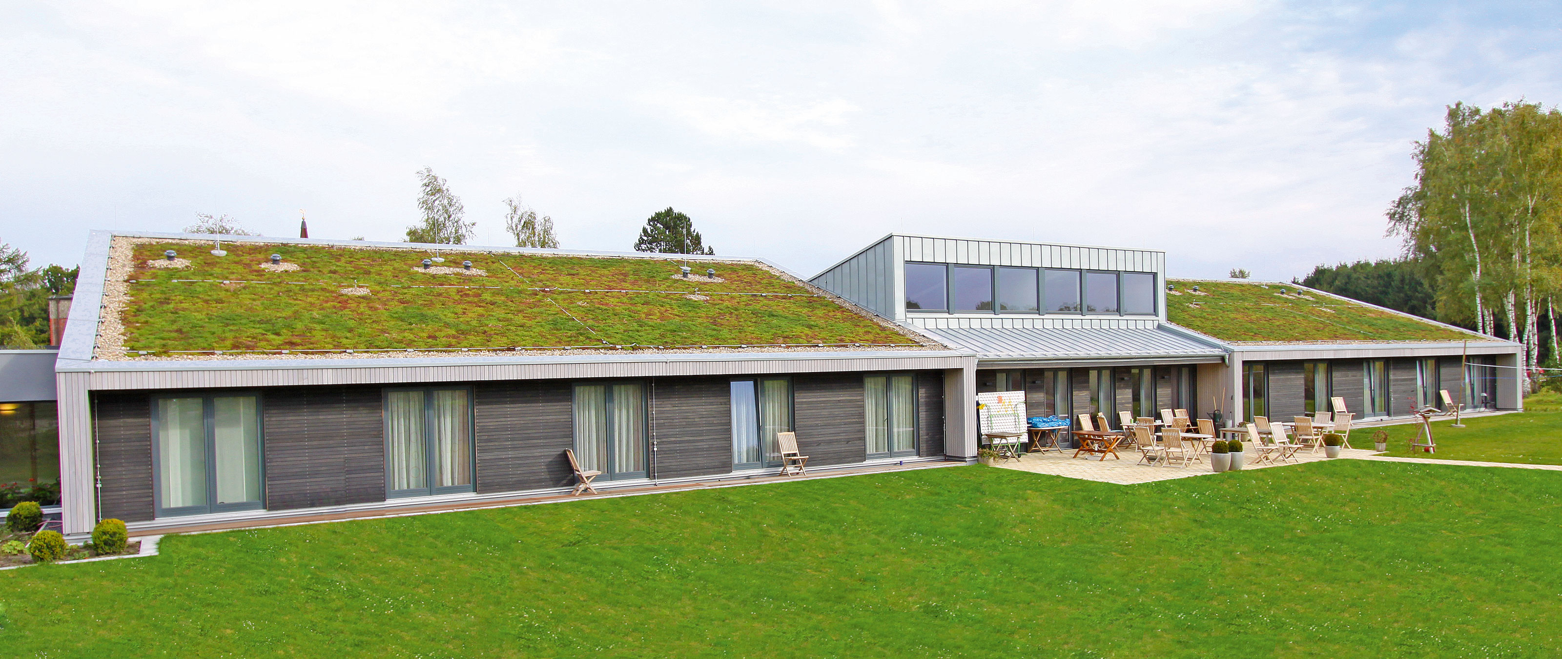 Hospital in timber construction of Zimmerei Hamdorf